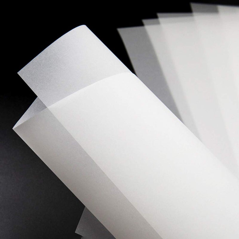 Pimoys 50 Sheets Tracing Paper, 8.5 x 11 inches Artists Tracing Paper Pad White Trace Paper Translucent Clear Paper for Sketching Tracing Drawing Animation, Stocking Stuffers - Image 3
